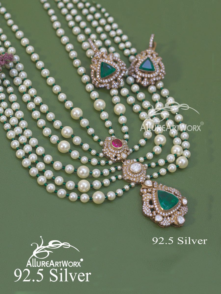 Ema Silver Necklace